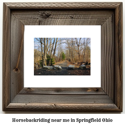 horseback riding near me in Springfield, Ohio